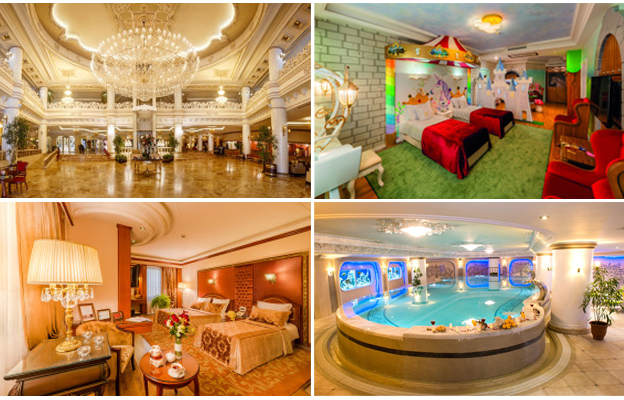 فضای داخلی سوئیت های هتل گلدن پالاس مشهد