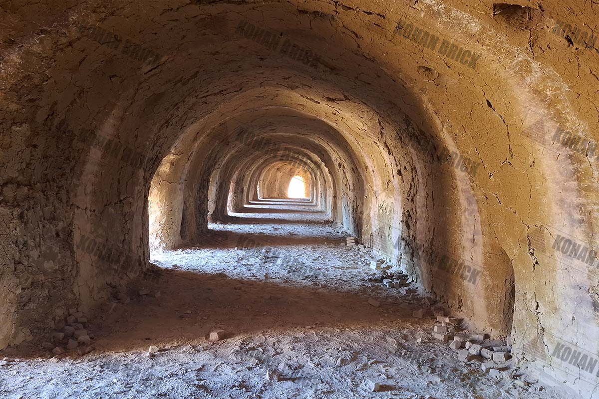 کوره آجر پزی سنتی کارخانه کهن خشت