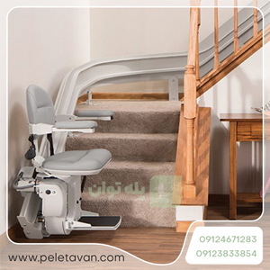 A stair lift in a house

Description automatically generated