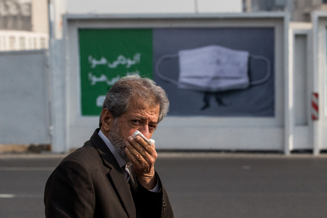 هوای برخی مناطق تهران در آستانه شرایط ناسالم برای گروه‌های حساس