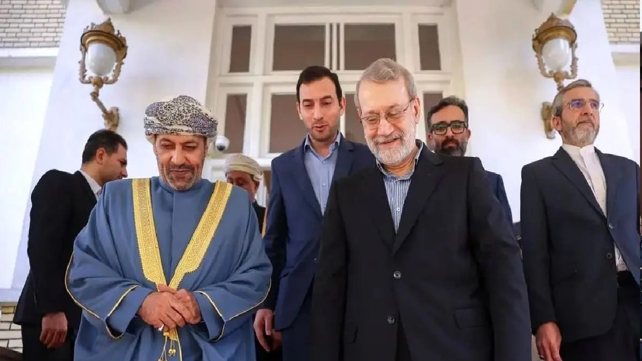 سفر علی لاریجانی به عمان