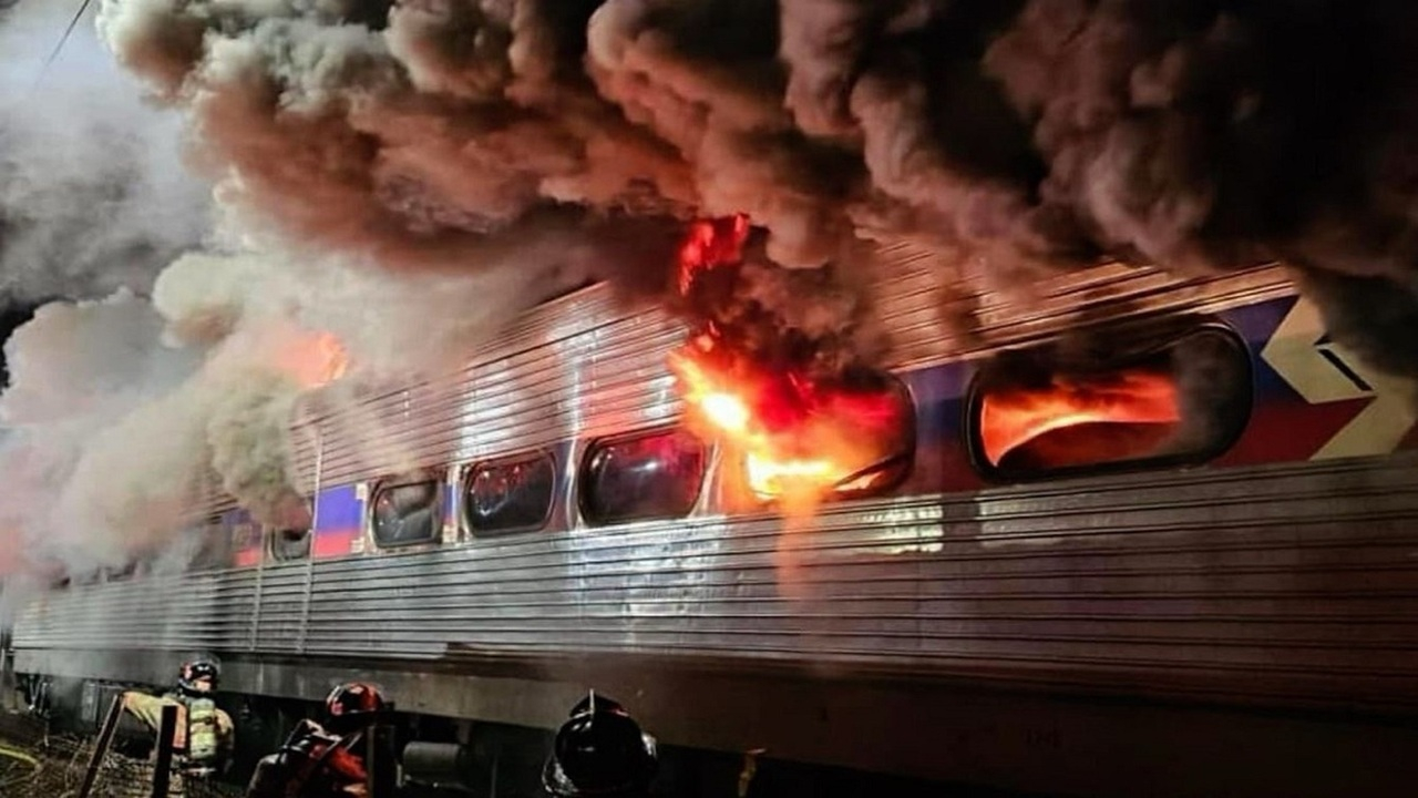 انفجار در ایستگاه راه‌آهن روسیه + فیلم