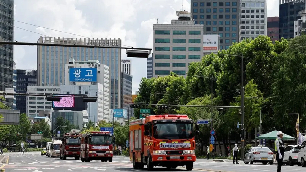 ۲۰ مجروح در پی یورش کامیون به بازار در کره جنوبی