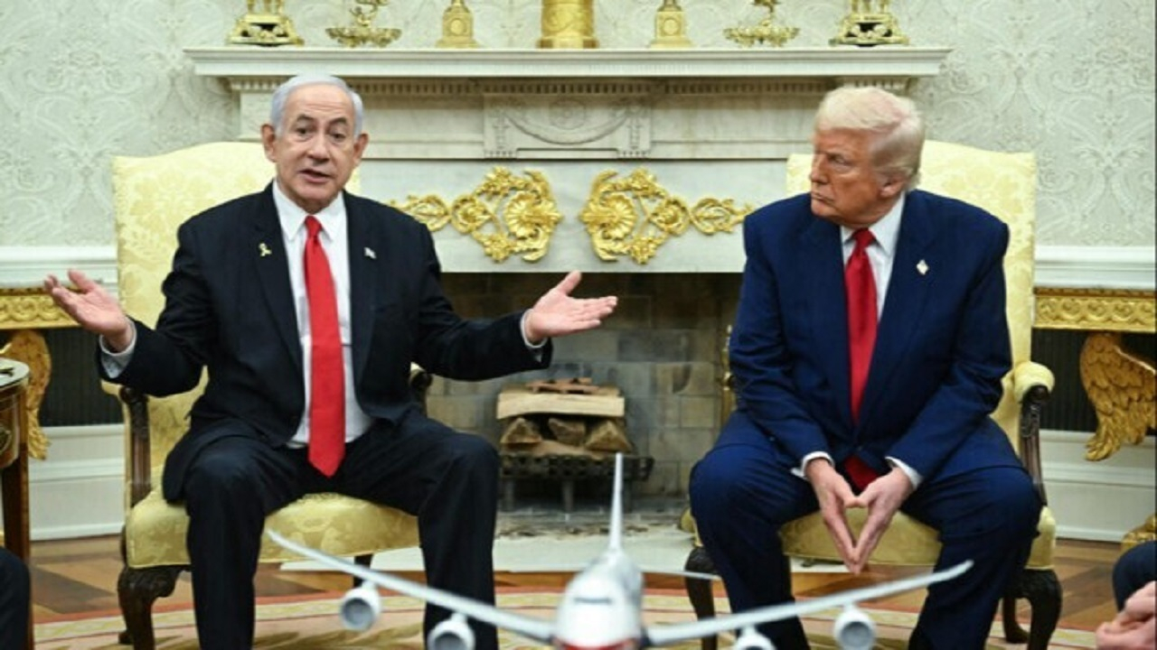 نتانیاهو کلید جنگ و صلح را به آمریکا می‌برد