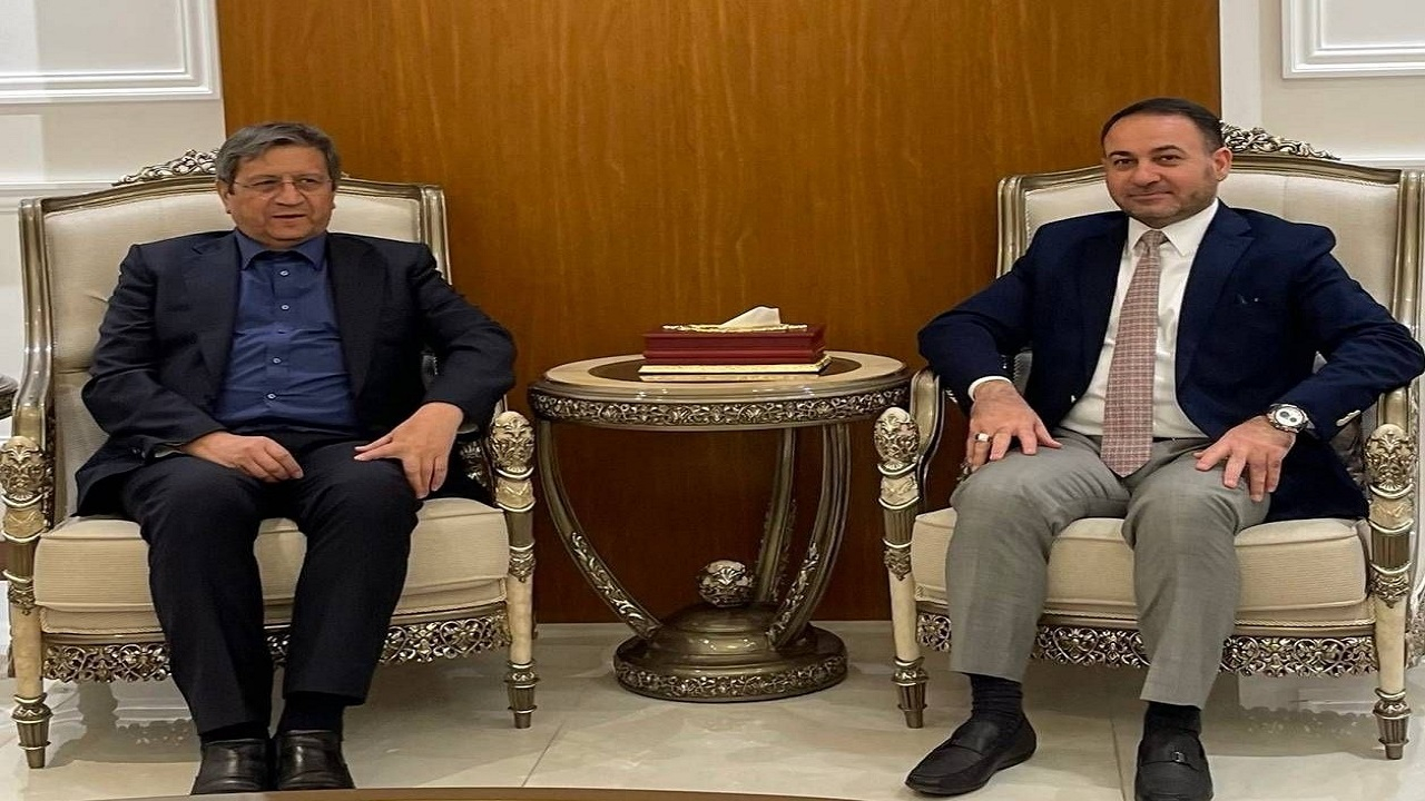 رایزنی رئیس کل بانک مرکزی ایران با وزیر تجارت عراق