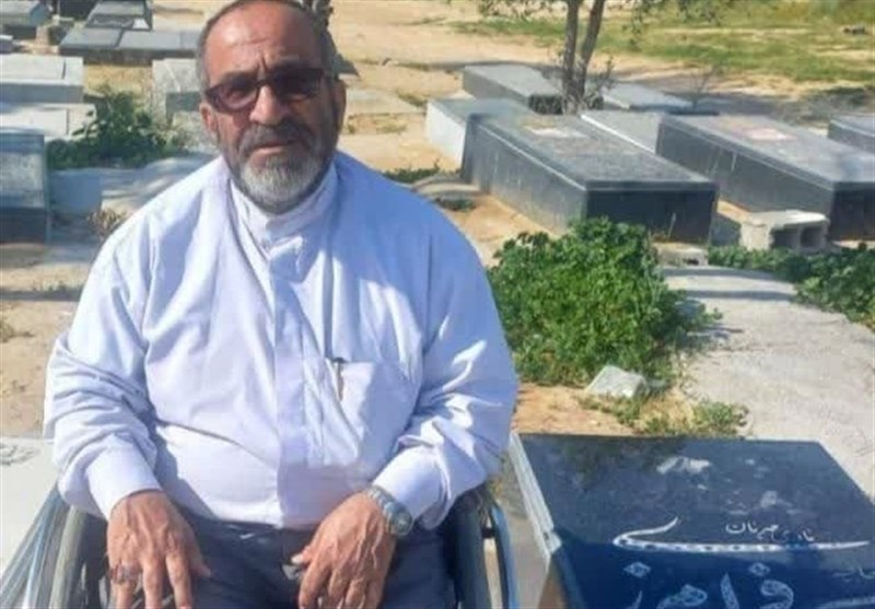جانباز ۷۰ درصد بوشهری «محمدرضا فرامرزی» به خیل شهدا پیوست