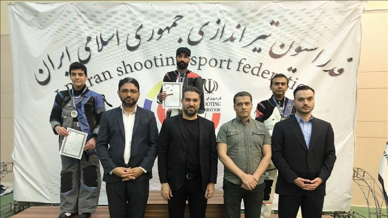 قهرمانی نکونام در مسابقات آزاد تفنگ؛ طهماسبی و نوروزیان دوم و سوم شدند