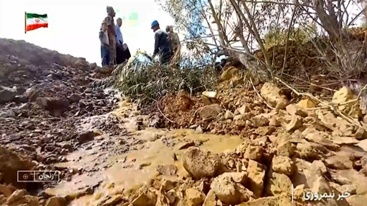 مشارکت اهالی روستای کردناب سلطانیه برای تأمین آب در استان زنجان + فیلم