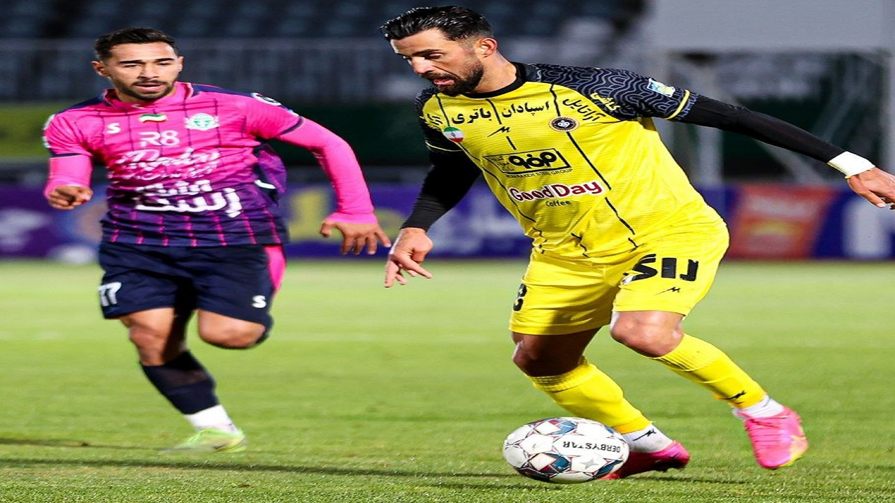 آلومینیوم اراک ۰ - ۱ سپاهان/ زردپوشان به صدر جدول بازگشتند + فیلم