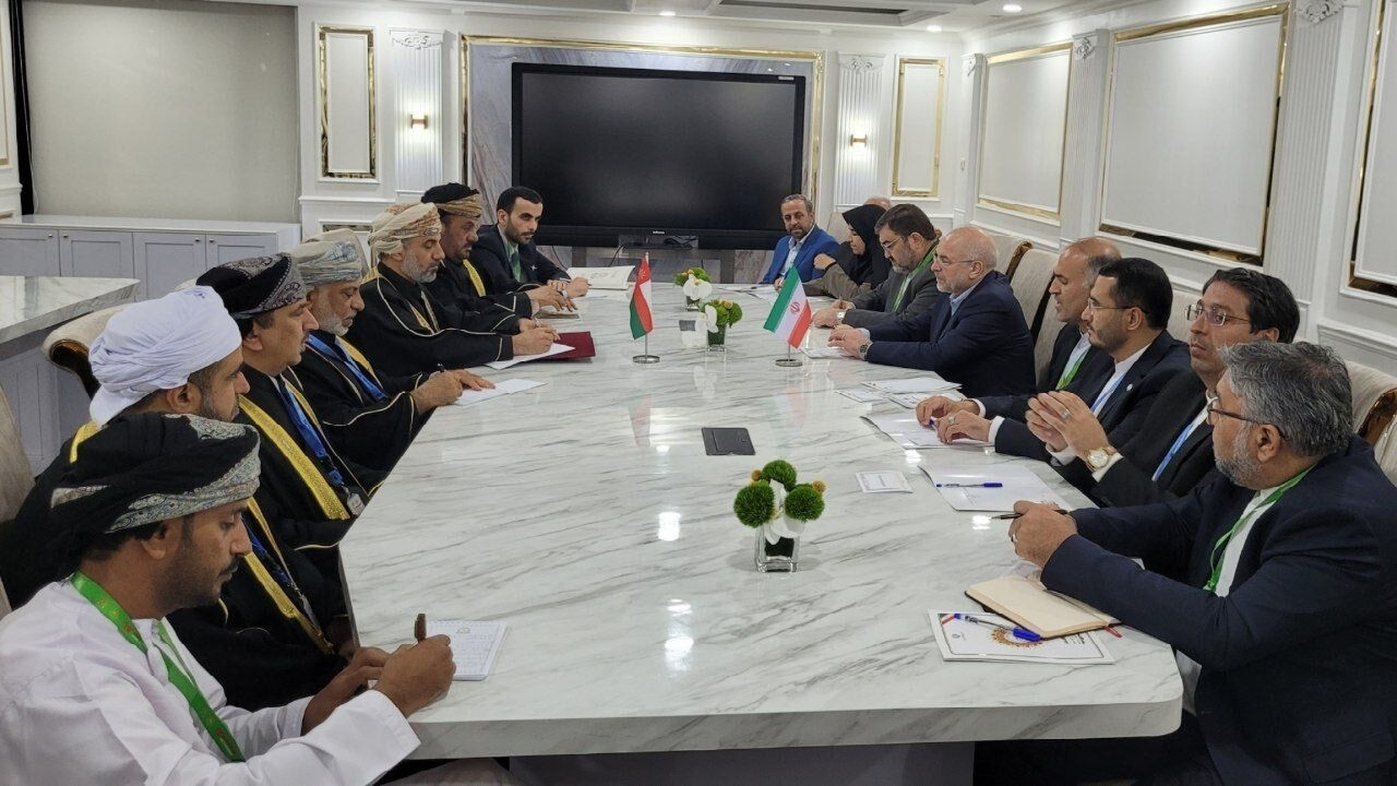 قالیباف با همتایان عمانی و الجزایری خود دیدار کرد