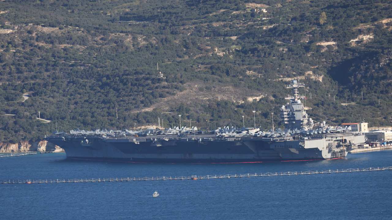 تصاویر ماهواره‌ای از جابجایی ناوگان آمریکا از پایگاه بحرین