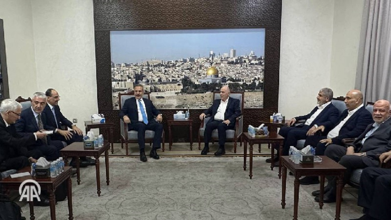 تاکید حماس بر حق تشکیل کشور فلسطین در گفتوگو با مقامات ترکیه