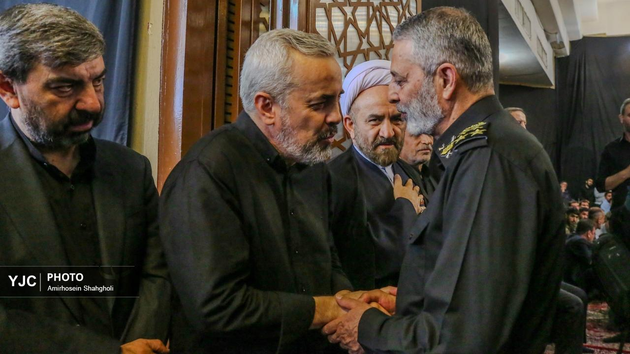 مراسم چهلمین روز شهادت سپهبد محمدحسین باقری