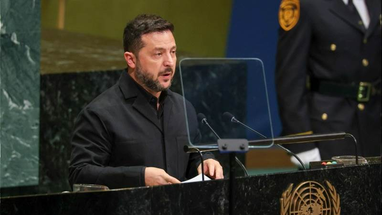 تلاش زلنسکی در سازمان ملل برای جلب حمایت کشورها: ممکن است جنگ گسترش پیدا کند