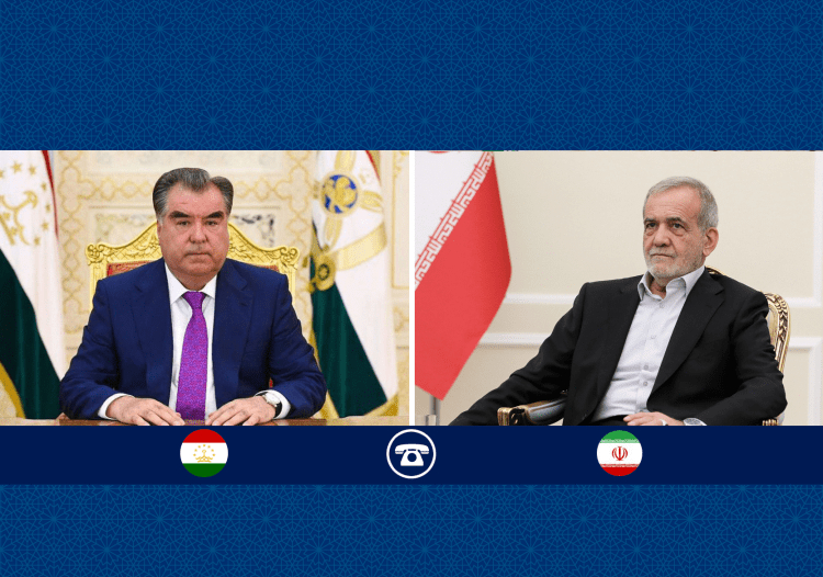 گفتوگوی تلفنی رؤسای جمهور ایران و تاجیکستان؛تأکید بر گسترش روابط تهران و دوشنبه