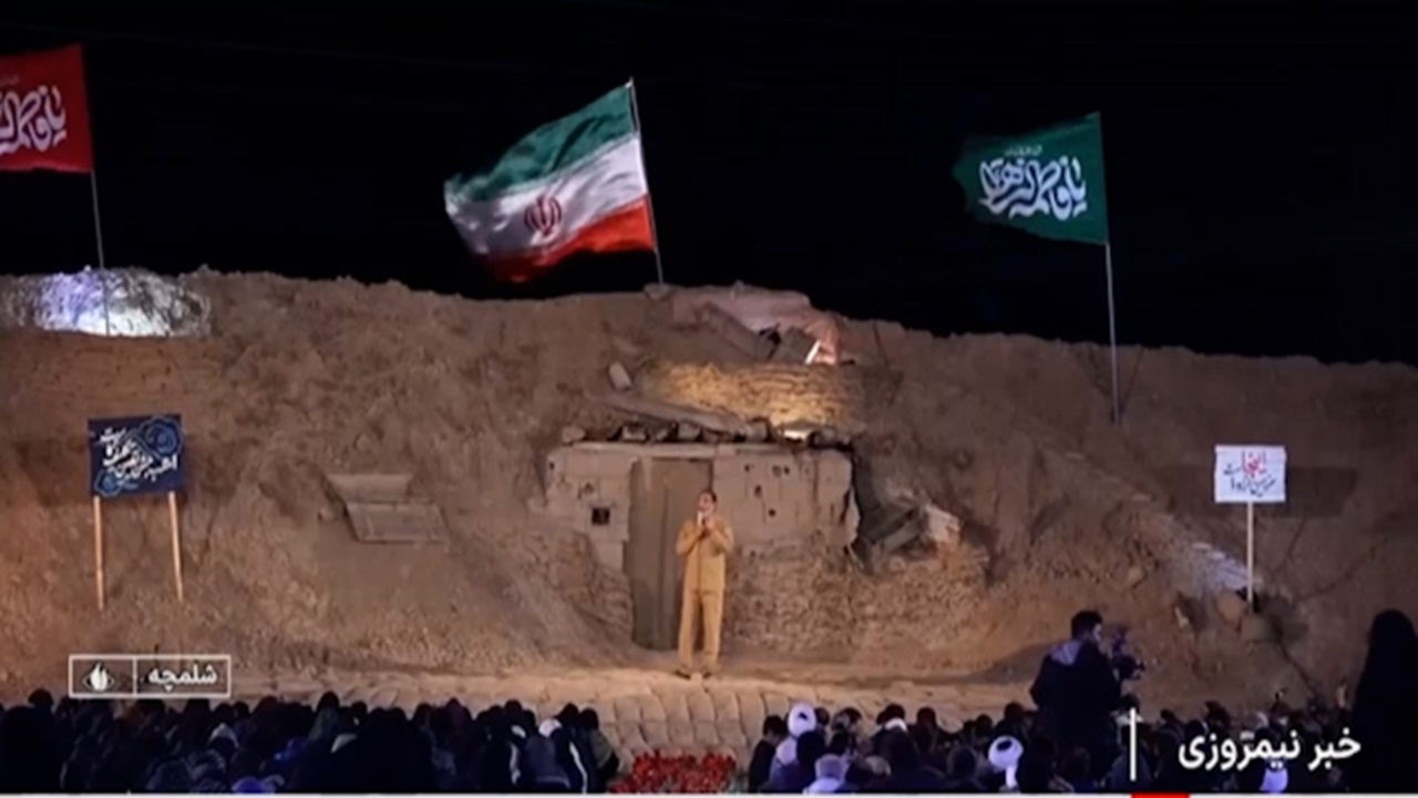 روایتگری شب‌های بله برون در یادمان شهدای شلمچه + فیلم