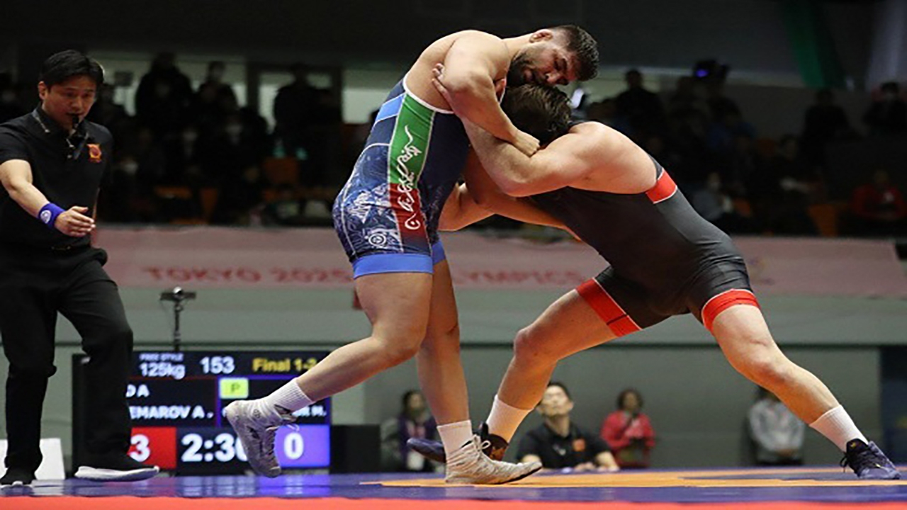 المپیک ۲۰۲۵ ناشنوایان/ محمد قمرپور در کشتی آزاد نایب قهرمان شد