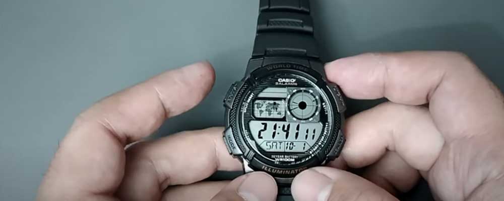 راهنمای جامع تنظیم ساعت کاسیو AE-1000W