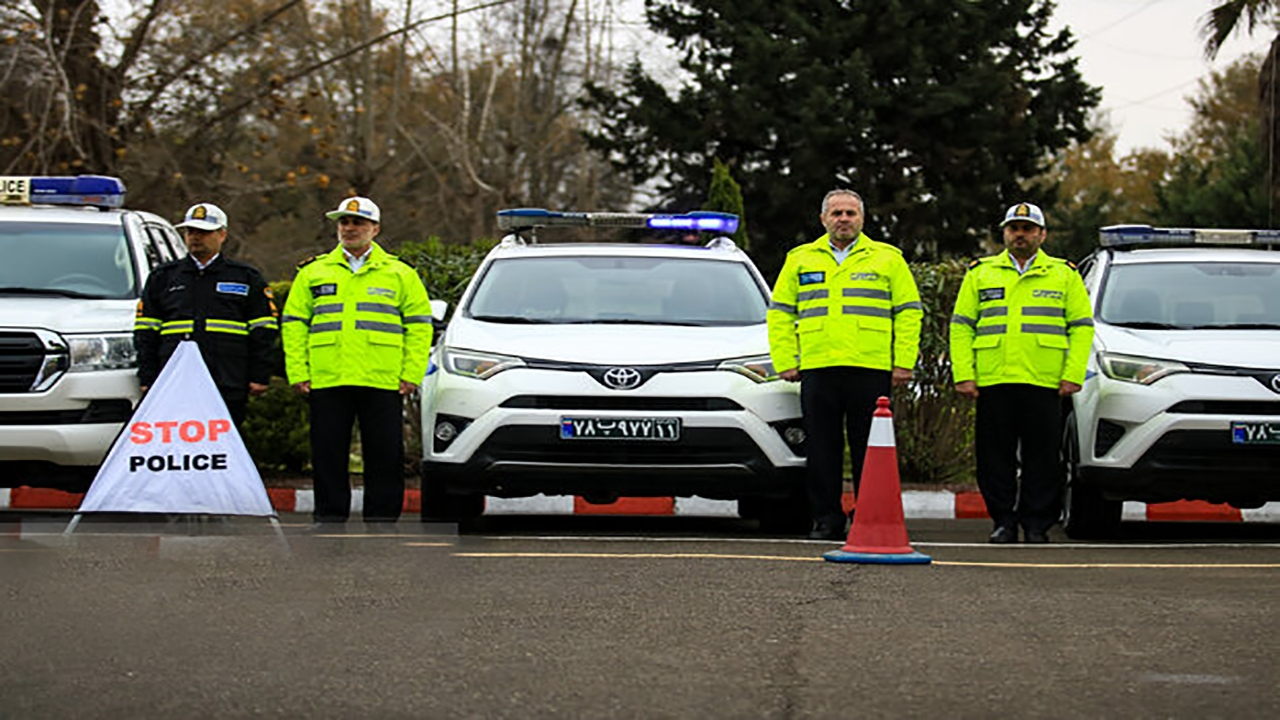 استقرار ۹۱ هزار نیروی عملیاتی در قالب طرح زمستانی پلیس راه تا ۲۰ اسفند