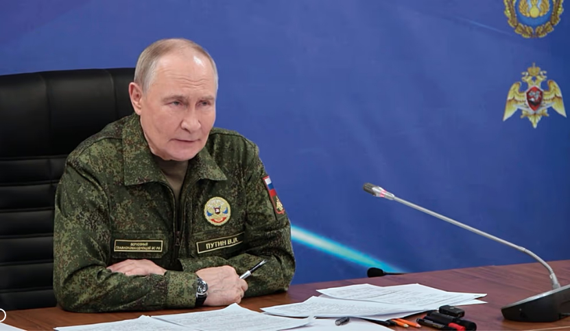 پوتین: اگر اوکراین مذاکرات صلح را رد کند، «با زور» به اهداف جنگی خود می‌رسیم