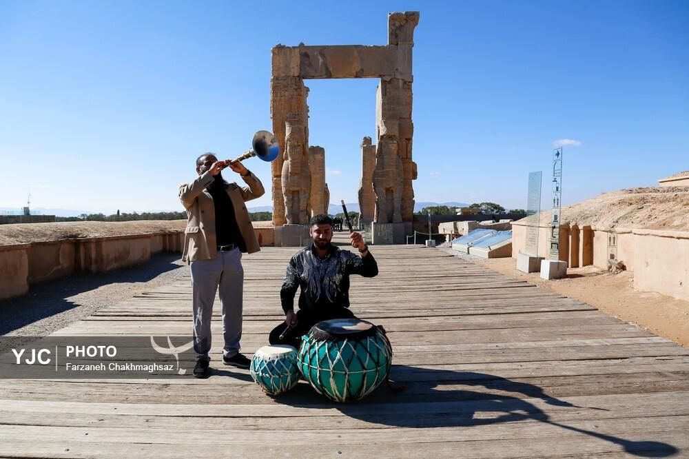 جشن شب یلدا در تخت جمشید