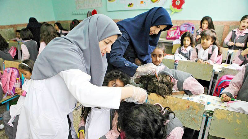 دانش‌آموزان چگونه از ابتلا به شپش سر پیشگیری کنند