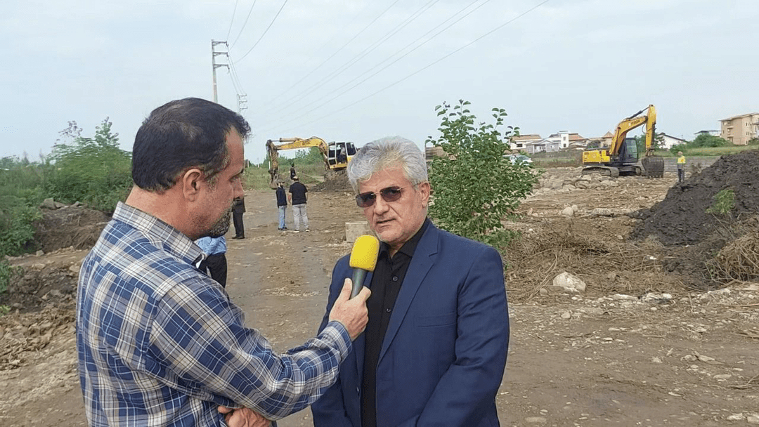 آغاز آسفالت فاز دوم رینگ شهری نشتارود