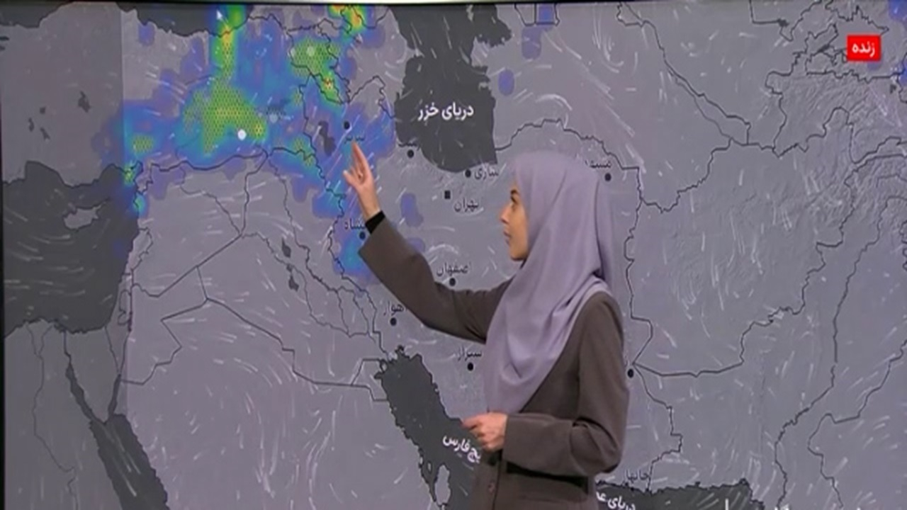 رگبار و رعدوبرق در مناطق غربی و مرکزی کشور + فیلم