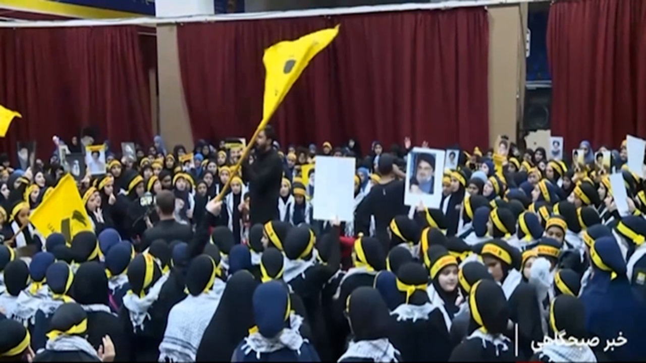 بازگشایی مدارس لبنان با نام شهدا + فیلم