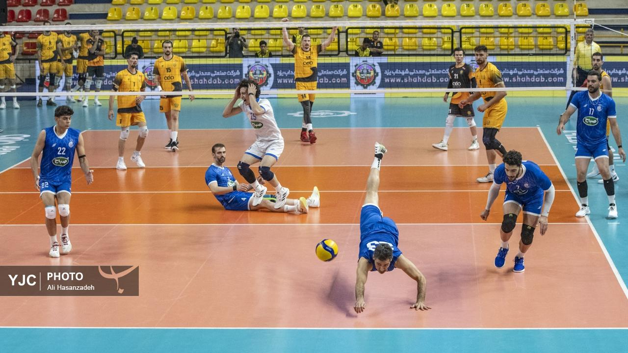 لیگ برتر والیبال / شهداب یزد - استقلال گنبد