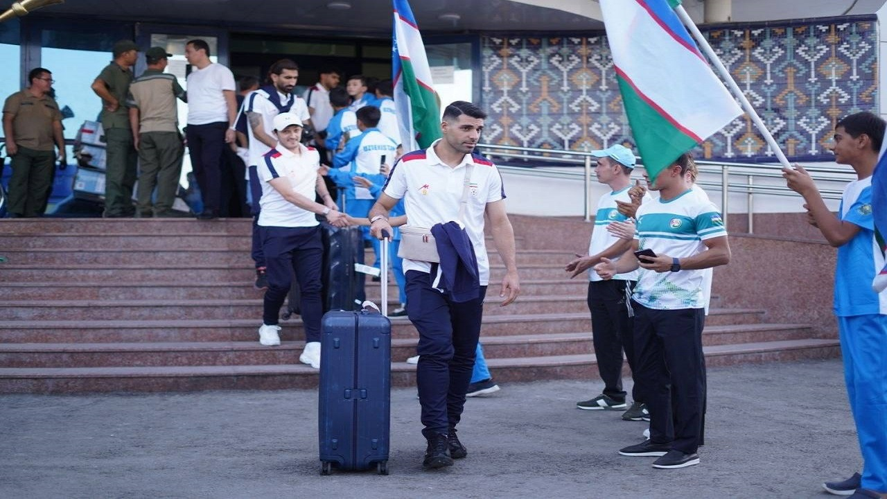 تیم ملی ایران به فرغانه رسید