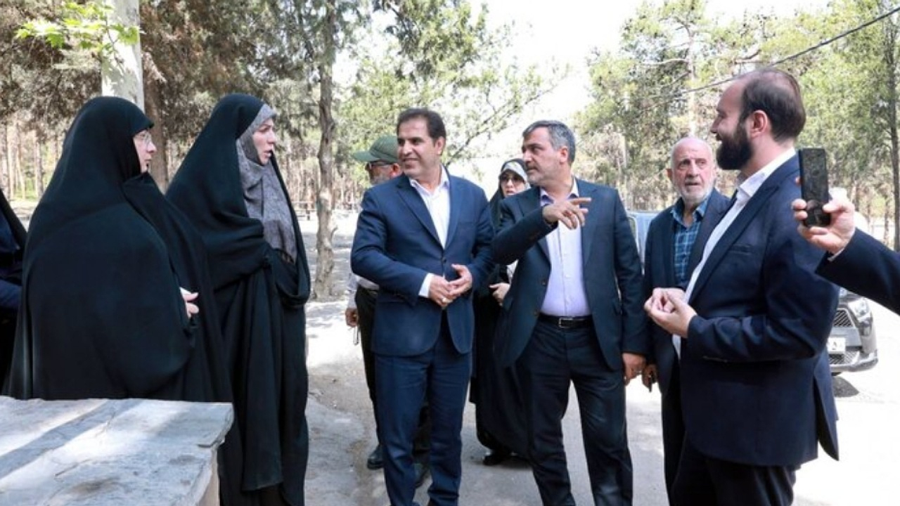 احداث بوستان اختصاصی دختران در پارک سرخه حصار
