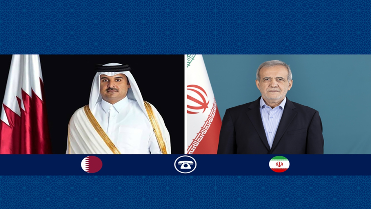 دکتر پزشکیان: تحمیل خواسته با ابراز فشار و تجاوز، راهبرد شکست خورده آمریکا در قبال ایران است/ شیخ تمیم: قطر تجاوز بزدلانه رژیم صهیونیستی را محکوم و در کنار برادران خود در ایران میایستد