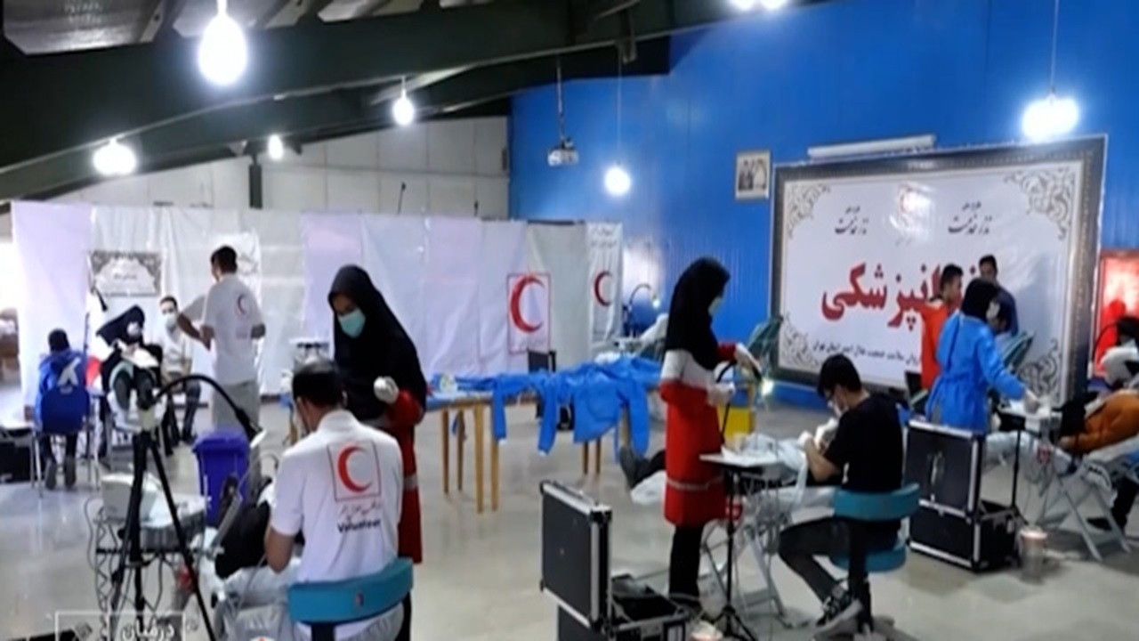 نذر خدمت هلال احمر در مناطق کم برخوردار خراسان جنوبی + فیلم