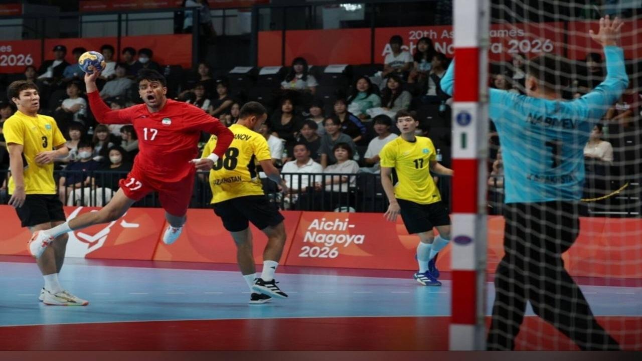 هندبال ایران با پیروزی مقابل قزاقستان صعود کرد