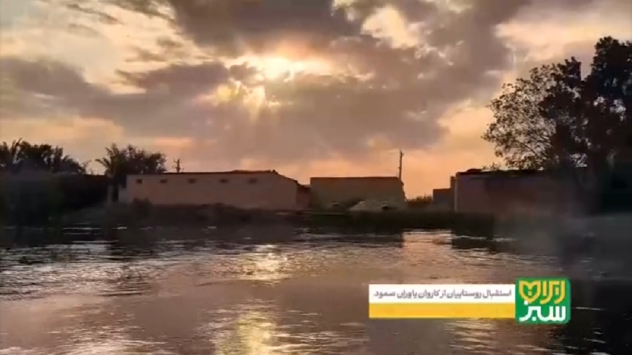 استقبال مردم روستای صراخیه از یاوران صمود + فیلم