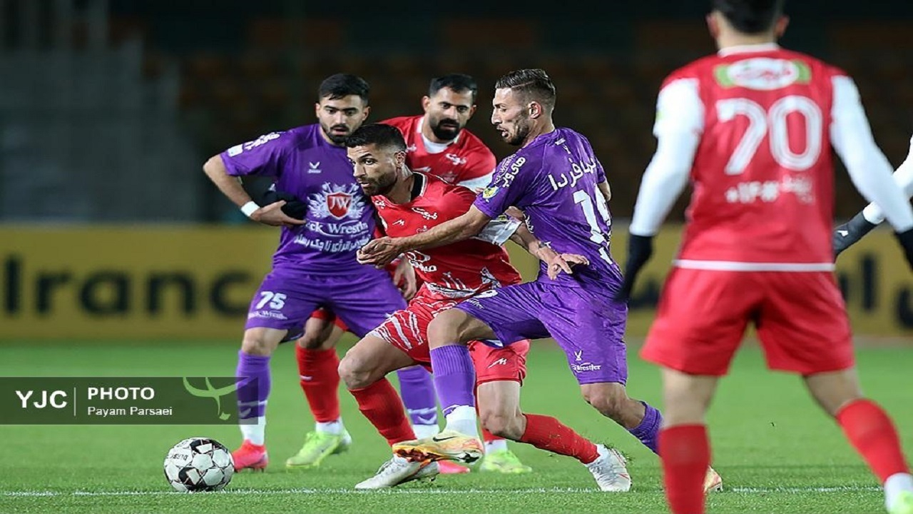 پرسپولیس ۲ - ۰ هوادار/ گزارش زنده بازی