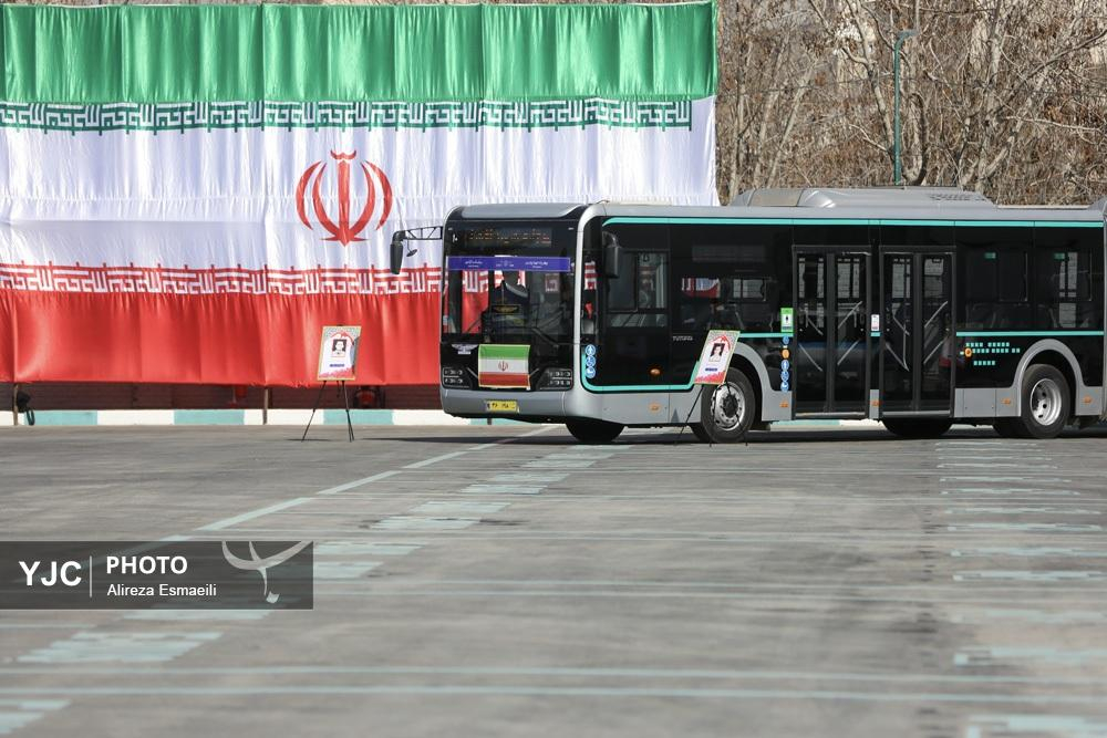 آیین افتتاح و بهره‌برداری از پروژه‌های حمل‌ونقل شهری تهران