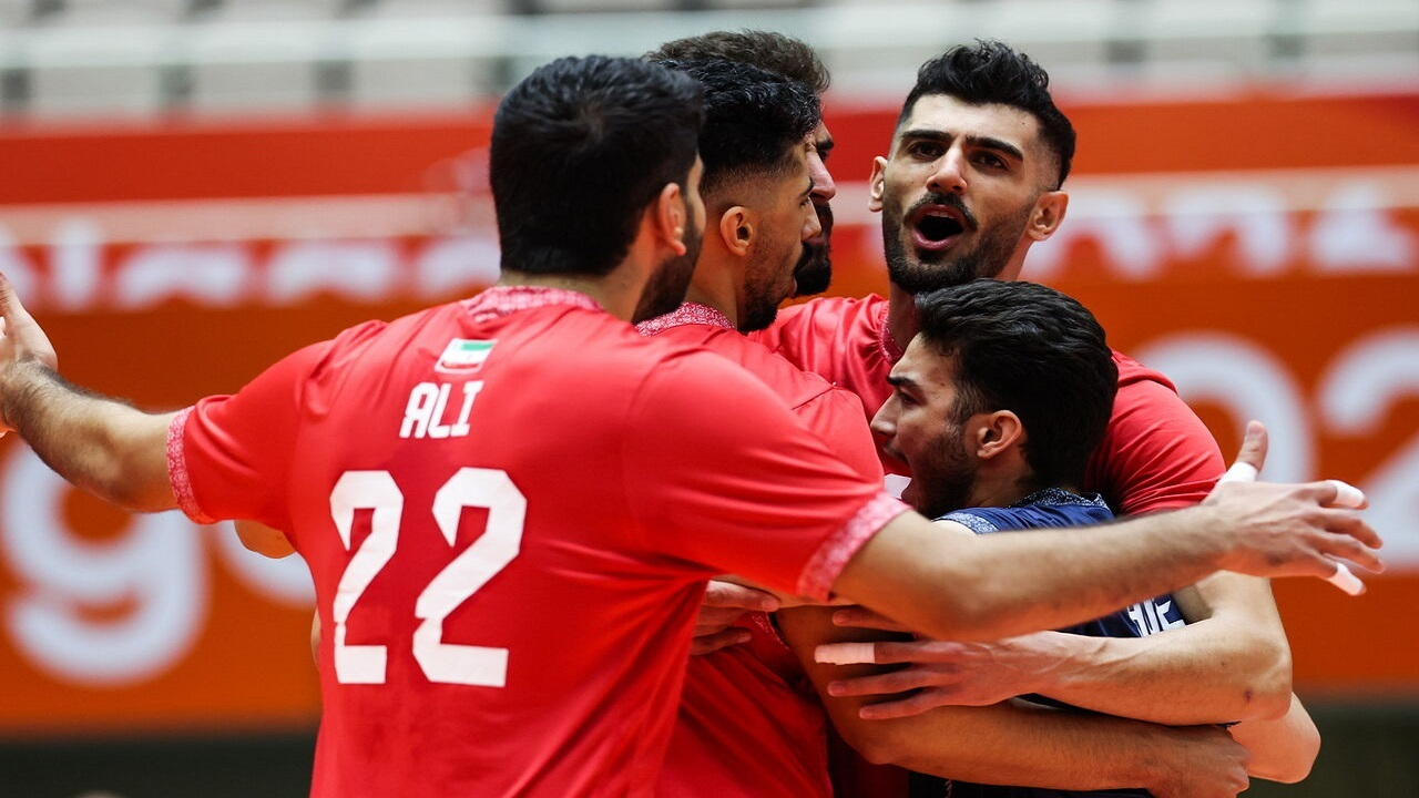 والیبال ایران به یکقدمی مدال طلا رسید
