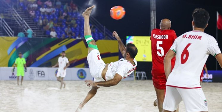 انتخابی المپیک ساحلی جهان 2023| پیروزی پر گل ملی پوشان ساحلی مقابل تایلند