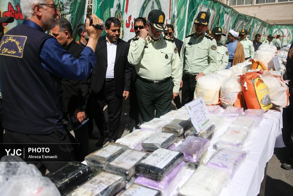 کشفیات پلیس مبارزه با مواد مخدر تهران بزرگ