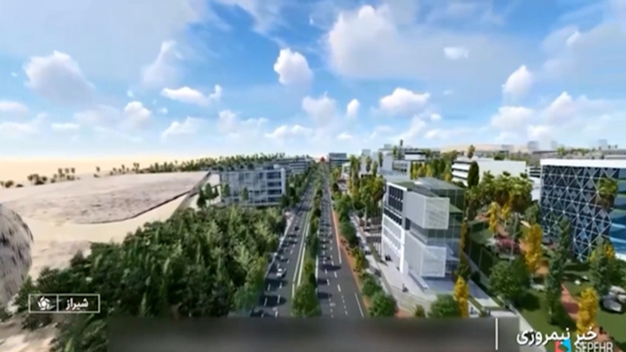 شهر بین المللی سلامت شیراز در مسیر توسعه + فیلم