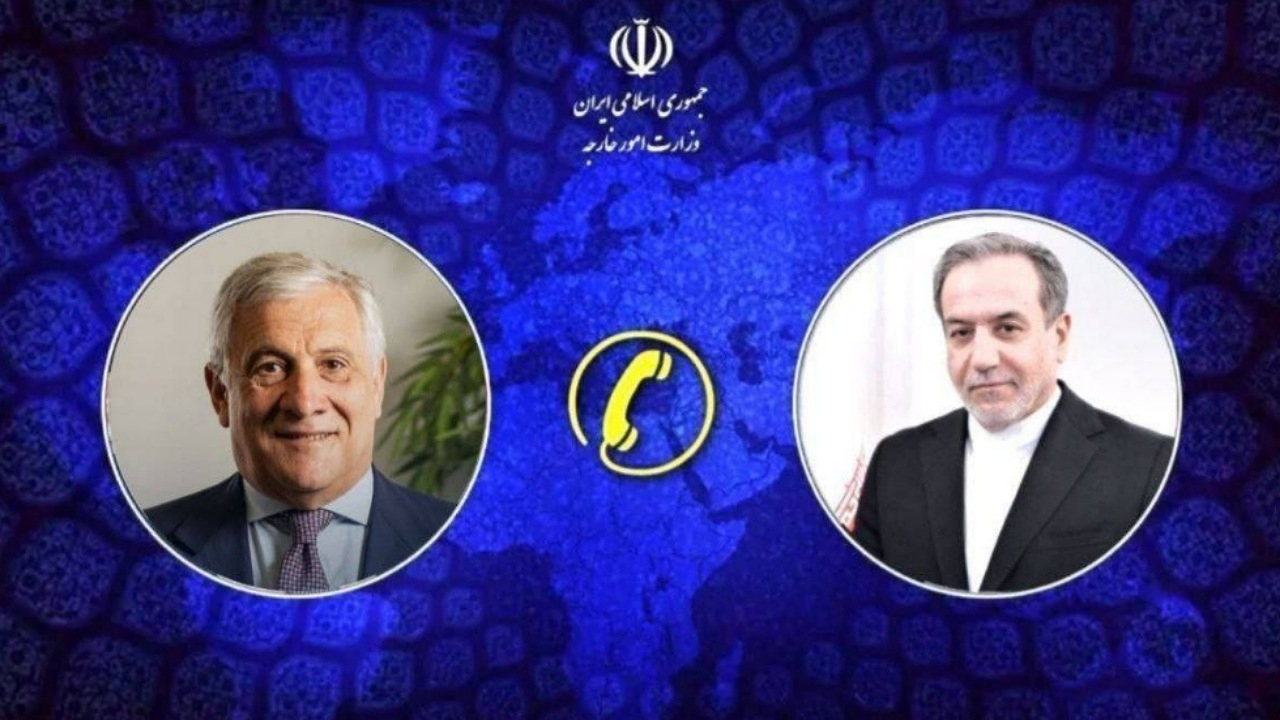 گفتوگوی تلفنی وزرای امور خارجه جمهوری اسلامی ایران و ایتالیا