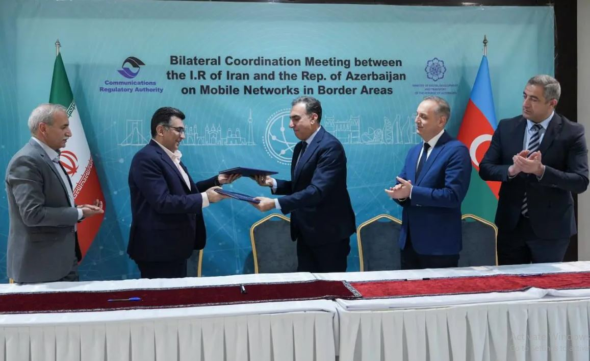 پروتکل هماهنگی فرکانسی بین ایران و آذربایجان امضا شد
