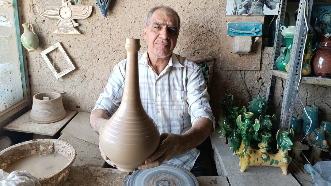 قصه خاک، آتش و دستهای یک سفالگر
