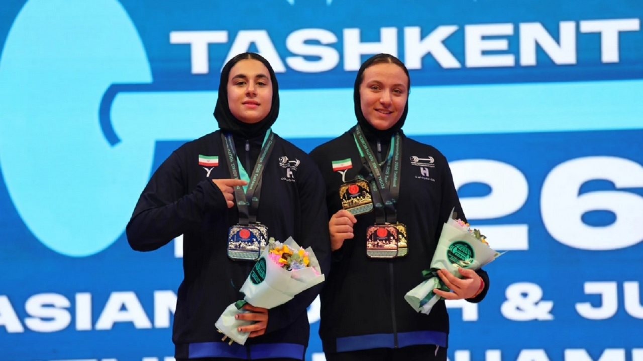 نایب قهرمانی دختران وزنهبردار ایرانی در آسیا برای نخستین بار در تاریخ/ پسران نیز در جایگاه دوم ایستادند