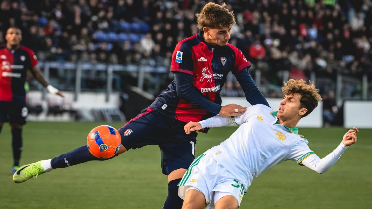 کالیاری ۱ - ۰ رم/ گرگها وارد دوران افت شدند + فیلم