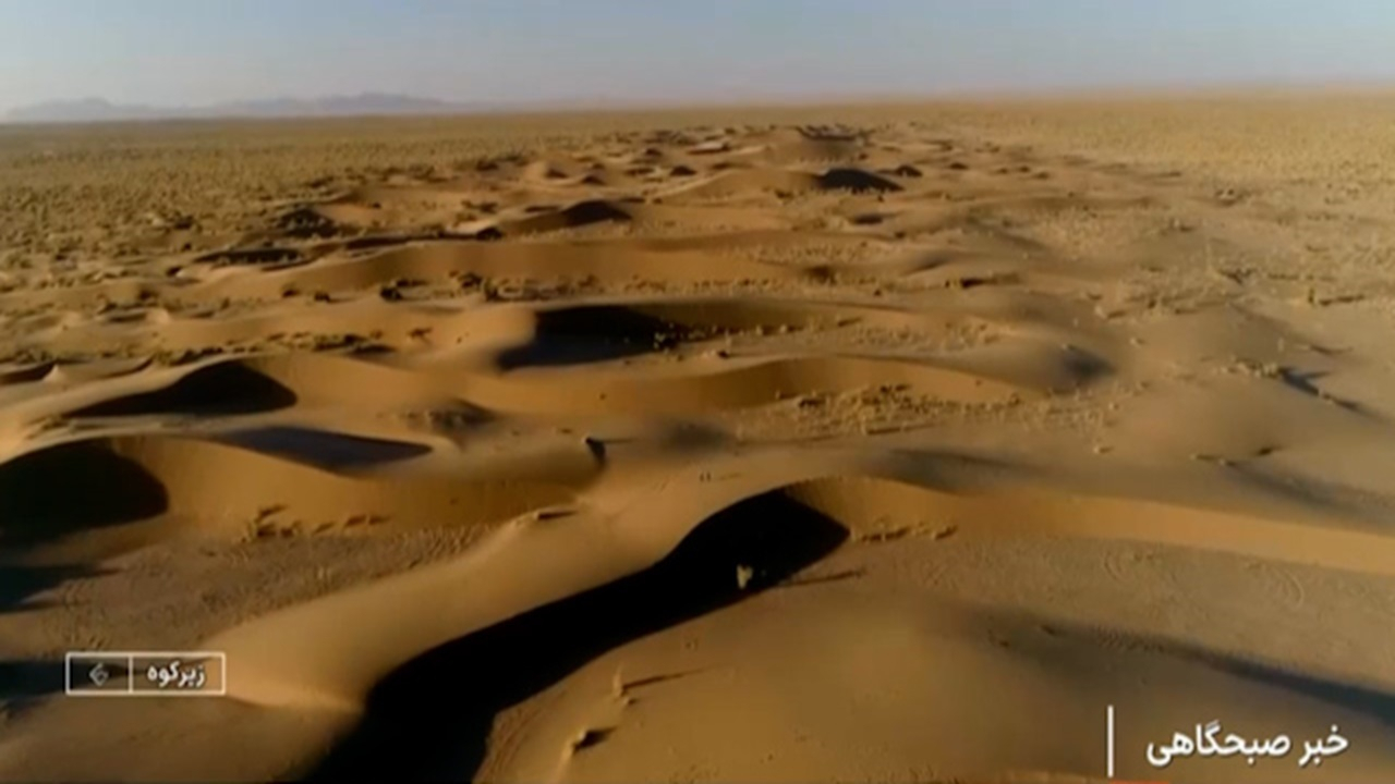 شگفتی طبیعت در دل کویر + فیلم