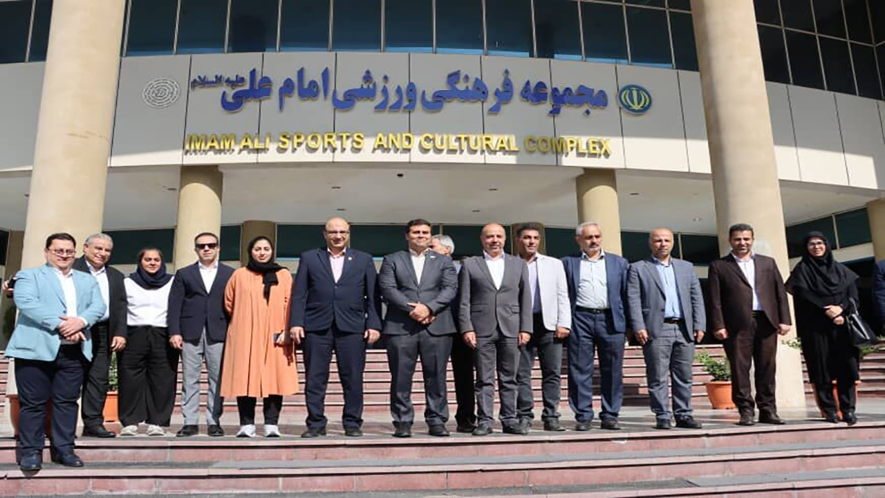 بازید مسئولان فدراسیون همبستگی کشورهای اسلامی از امکانات ورزشی دانشگاه آزاد