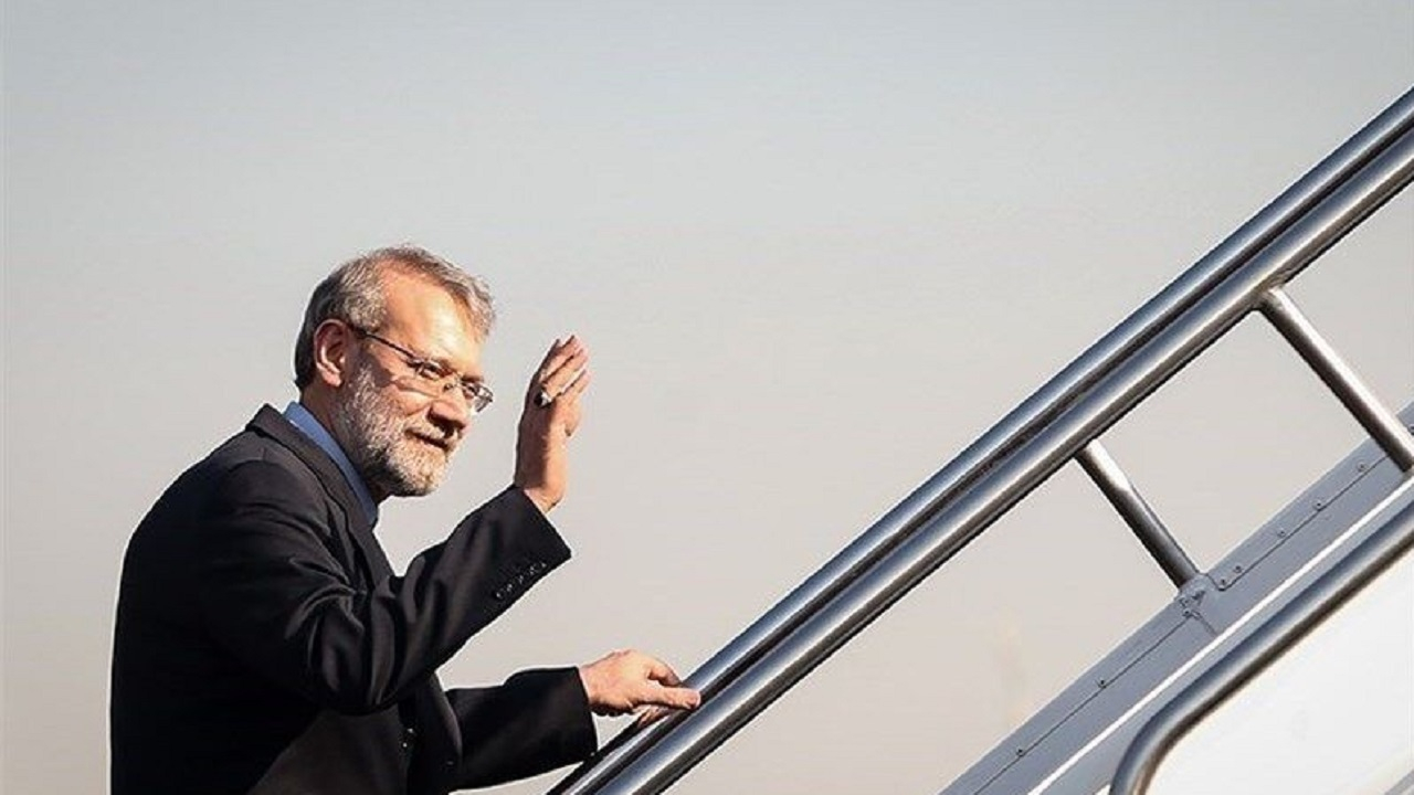 لبنانی‌ها با هشتگ «ایران پشتیبان ماست» به استقبال سفر لاریجانی رفتند